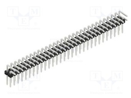 Connector: pin strips; pin header; male; PIN: 60; 2.54mm; THT; 2x30