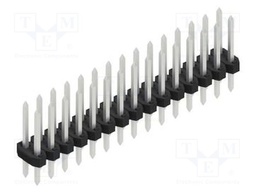 Connector: pin strips; pin header; male; PIN: 30; 2mm; THT; 2x15