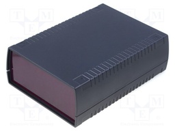 Enclosure: with panel; X: 136mm; Y: 185mm; Z: 60mm; ABS; black; IP54