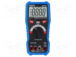 Digital multimeter; LCD; (6000); VDC: 600mV,6V,60V,600V,1kV