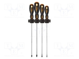 Kit: screwdrivers; Phillips,slot; 250mm; Kit: mounting holder