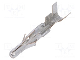 Contact; male; 20AWG÷14AWG; Standard .093"; tinned; crimped; bulk