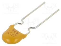 Fuse: PTC polymer; 300mA; Imax: 40A; THT; Iswitch.max: 1.5A