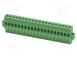 PCB connector, nominal cross section: 2.5 mm?, color: green,