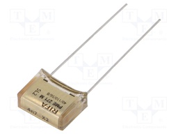Capacitor: paper; X2; 4.7nF; 275VAC; 10.2mm; ±20%; THT; 630VDC