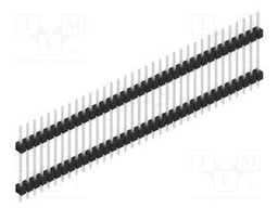 Connector: pin strips; pin header; male; PIN: 35; 2.54mm; THT; 1x35