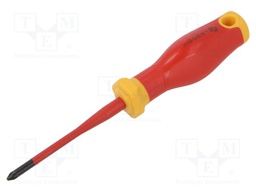 Screwdriver; insulated; Pozidriv®; PZ1; 80mm; 1kVAC