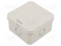 Enclosure: junction box; X: 89mm; Y: 89mm; Z: 51mm; wall mount; IP55