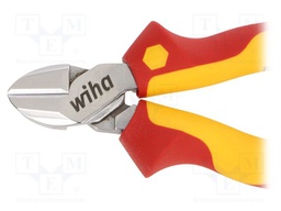 Pliers; side,cutting; steel; 160mm; Conform to: IEC 60900,VDE