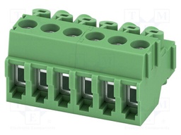 PCB connector, nominal cross section: 1.5 mm?, color: green,