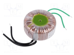 Transformer: toroidal; 50VA; 230VAC; 14V; 3.57A; 0.7kg; Ø: 78mm; IP00