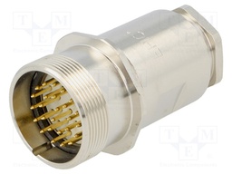 Connector: M27; ZYLIN; plug; male; soldering; for cable; PIN: 26