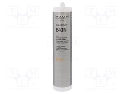 Silicone rubber; transparent; 0.31l; ELASTOSIL E43N