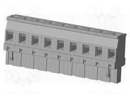 Connector: pluggable terminal block; plug; female; angled 90°