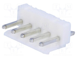 Socket; wire-board; male; NS39; 3.96mm; PIN: 5; THT; 250V; 7A; tinned