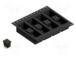 Connector: pin strips; pin header; male; PIN: 6; 2mm; SMT; 2x3; 100V