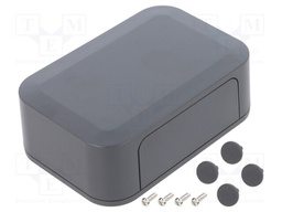 Enclosure: with panel; PF; X: 100mm; Y: 67.4mm; Z: 35mm; ABS; IP40