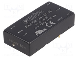 Converter: DC/DC; 20W; Uin: 9÷36V; 12VDC; Iout: 1667mA; 2"x1"; 26g