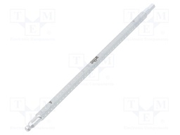 Interchangeable blade; Allen hex key; Size: HEX 4mm; 150mm