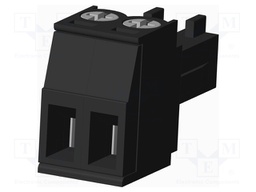 Connector: pluggable terminal block; plug; female; straight; 300V