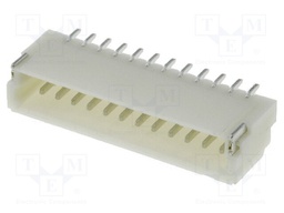 Socket; wire-board; male; 1mm; PIN: 12; SMT; 50V; 1A; tinned; 20mΩ