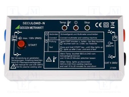 Test adapter; 130x67x45mm; IP20 at terminal side,IP40; 30÷130V