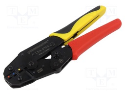 Tool: for crimping; insulated connectors,insulated terminals