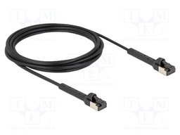 Patch cord; U/FTP; Cat: Cat 8.1; RJ45 plug,both sides; 3m; LSZH