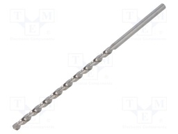 Drill bit; for metal; Ø: 3.3mm; L: 106mm; Working part len: 69mm