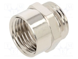 Threaded flange; PG9; brass; SKINDICHT® ZS; for cable glands