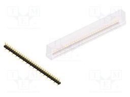 Connector: pin strips; pin header; male; PIN: 32; 2.54mm; SMT; 1x32