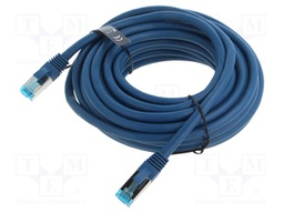 Patch cord; RJ45 plug,both sides; S/FTP; 5e; wire; OFC; 8m; PVC