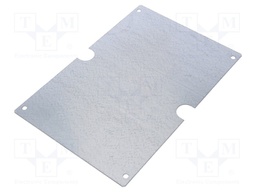 Mounting plate; steel; W: 151mm; L: 214mm; Series: EURONORD