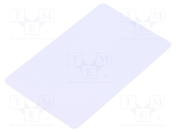 RFID Card; ISO/IEC 7816; 86x54x0.8mm; 13.56MHz; -25÷65°C