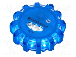 Lamp: warning; IP67; Pulsar AAA; emergency services; 340mm; blue