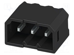 PCB headers, nominal cross section: 0.5 mm?, color: black, n