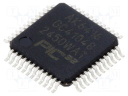 IC: PIC microcontroller; 64kB; 200MHz; 3÷3.6VDC; SMD; TQFP48