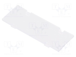 Front panel; without frame,with holder; 1M Modulbox XTS