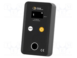 Meter: light meter; LCD 1,4"; 0÷19999uW/cm2; Meas.accur: ±4%; IP20