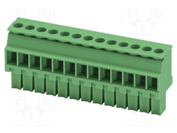 PCB connector, nominal cross section: 1.5 mm?, color: green,
