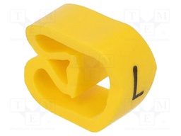 Markers for cables and wires; Label symbol: L; 8÷16mm; PVC; H: 6mm
