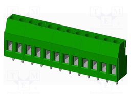 Connector: PCB terminal block; terminal; Plating: tinned; on PCBs