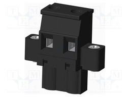 Connector: pluggable terminal block; plug; female; angled 90°