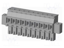 Connector: pluggable terminal block; plug; female; angled 90°