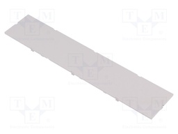 Front panel; without frame,with holder; grey