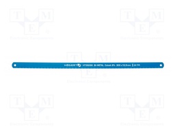 Hacksaw blade; tinware,metal; 300mm; 24teeth/inch; 2pcs.