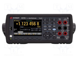 Benchtop multimeter; TFT 4,3" (480x272) 7,5 digit; 480x272