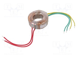 Transformer: toroidal; 20VA; 230VAC; 24V; 24V; 0.41A; 0.41A; 0.4kg