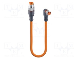Cable: for sensors/automation; PIN: 3; 0.3m; Indication: LED