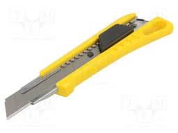 Knife; universal; locked blade,pulled out, breakable blade